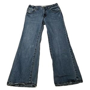 Girls OP Bootcut Size 12 Jeans Adj Waistband